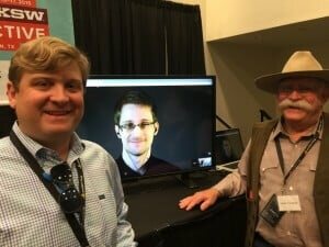 Edward Snowden im Gespräch mit den Gründern von GoldenFrog / VyprVPN