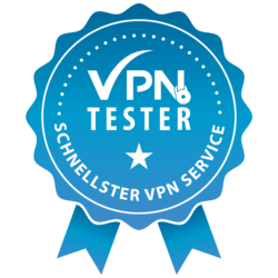 Auszeichnungen für: Schnellster VPN im Test