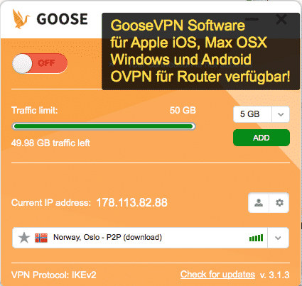 GooseVPN Software