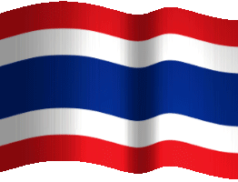 thailand fahne  wehend animiert transparent flaggenbilder