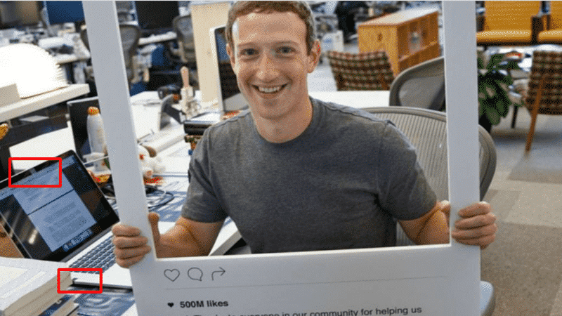 Mark Zuckerberg deckt seine Webcam auch ab!