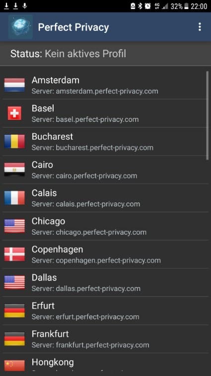 perfectprivacy android app