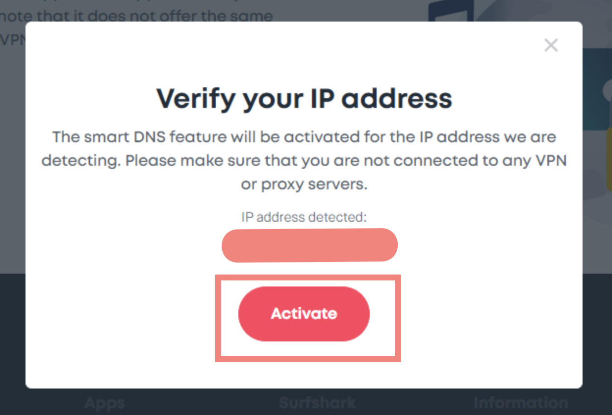 Verifiziere deine IP Adresse