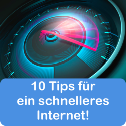 10 Tips für ein schnelleres internet