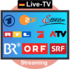 Live-TV Streaming Symbol