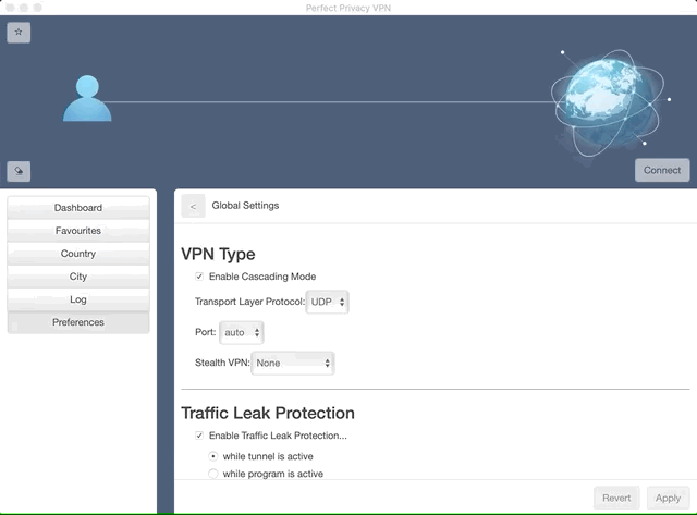 VPN Kaskade (Multihop) verbinden