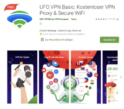 UFO VPN kostenlos