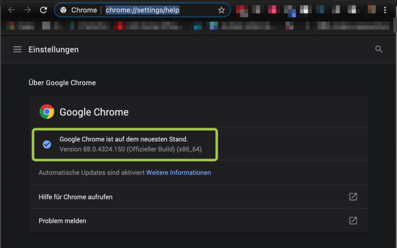 Google Chrome 88.0.4324.150