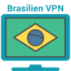 Brasilien VPN Symbol