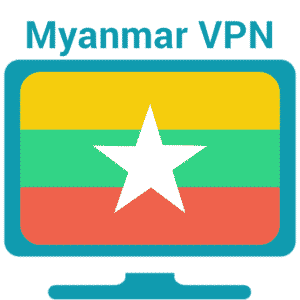 Myanmar VPN Symbol