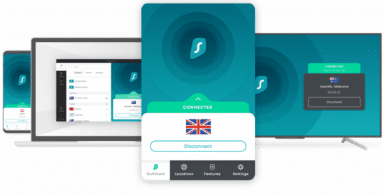 Surfshark VPN Apps für alle Geräte
