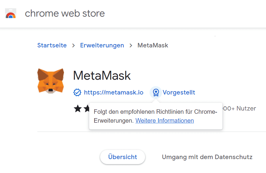 Chrome Store Badge Featured