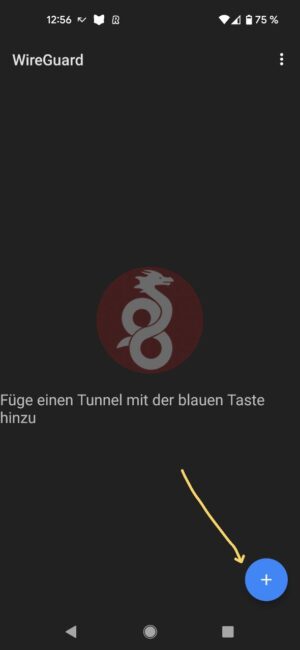 Tunnel hinzufügen (Android)