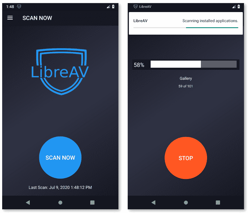 LibreAV Screenshots