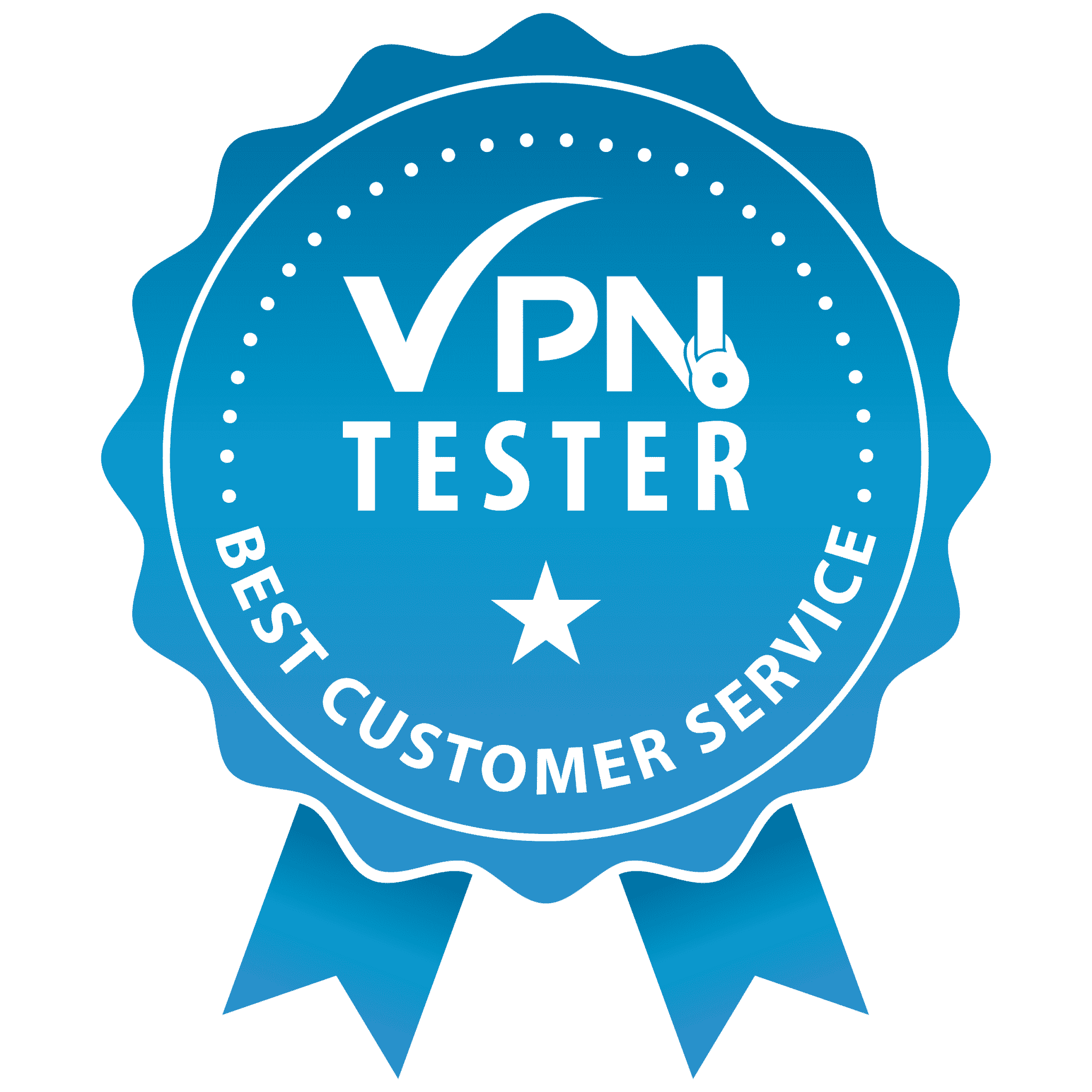  VPNtester Badge Best customer service