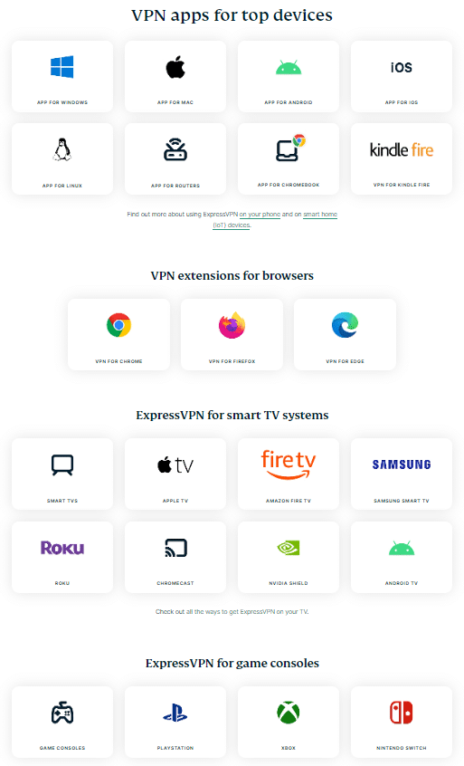 VPN app on all your devices