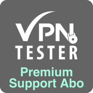 VPNTESTER Premium Support Abo