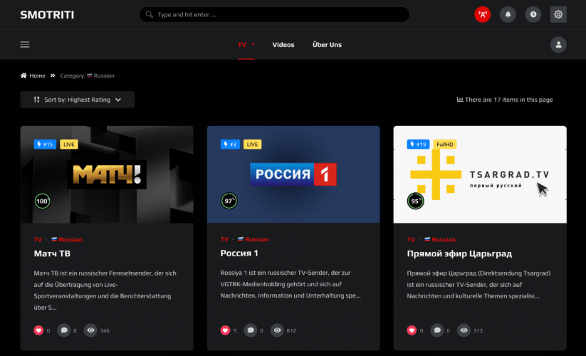 Free stream gesperrte tv kan le im browser streamen