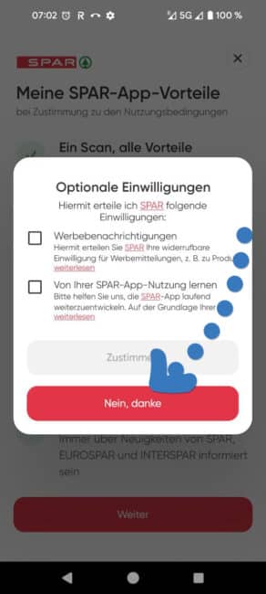 Österreich: Spar-Rabattmarken -25% unbegrenzter Anzahl in der SPAR-App 8