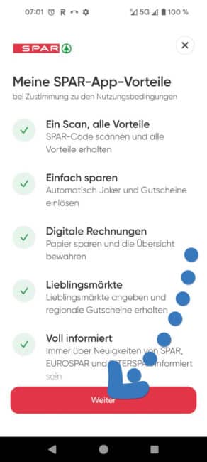 Österreich: Spar-Rabattmarken -25% unbegrenzter Anzahl in der SPAR-App 7