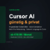 Cursor AI Pro über GamsGo: KI-Code-Editor mit 60% Rabatt und Rabattcode SPAREN