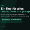 CheaperInference: Ein API-Key für ChatGPT, Claude & Co. – bis zu 60 % unter dem Listenpreis