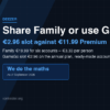 Sharing Deezer: GamsGo slot €2.96 against Family plan €3.33 per person