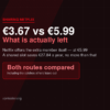 Sharing Netflix: €3.67 on GamsGo versus the €5.99 extra member