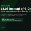 Sharing Spotify: €4.08 on GamsGo against €12.99 Individual – or Family at €3.67